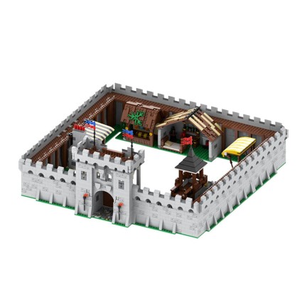 Medieval Ironworks Castle Building Blocks