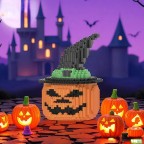 Halloween Pumpkin Lantern DIY Building Blocks
