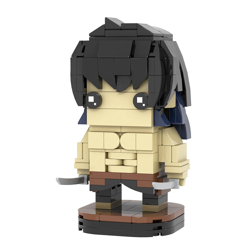 Creative brick-based demon killer building blocks