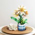 Whimsical Flower and Plant Building Block Set