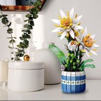 Whimsical Flower and Plant Building Block Set