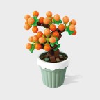 Tulip-shaped creative building blocks