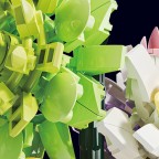 Flower and plant model building blocks