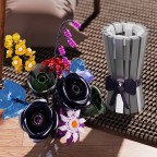 Phantom Night Crystal Vase Building Blocks