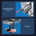 Pioneer-class destroyer model building blocks
