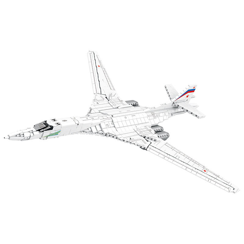 Pioneer Warhawk military aircraft building blocks