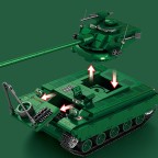 Tiger Tank Camouflage Building Blocks