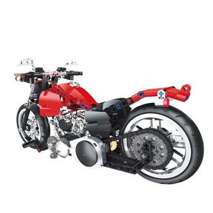 Creative motorcycle building blocks