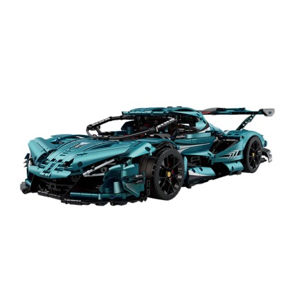 High-speed supercar building block assembly