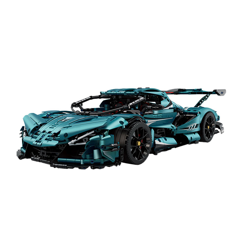 High-speed supercar building block assembly